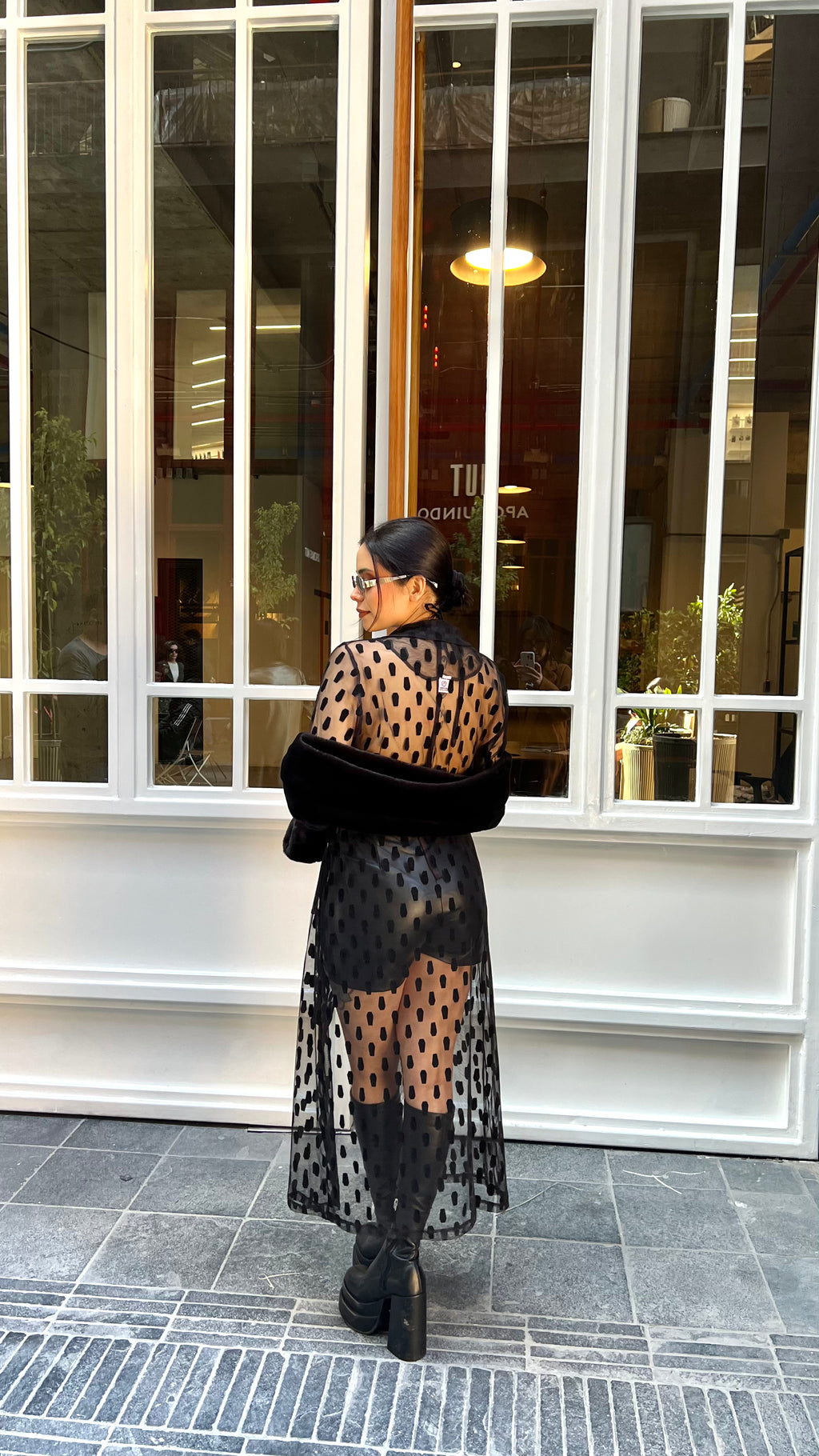 MAXI BLAZER MARIE BLACK