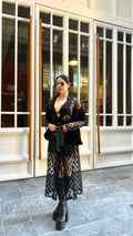 MAXI BLAZER MARIE BLACK