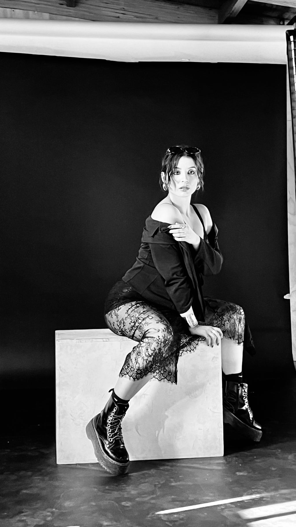 FALDA ENCAJE