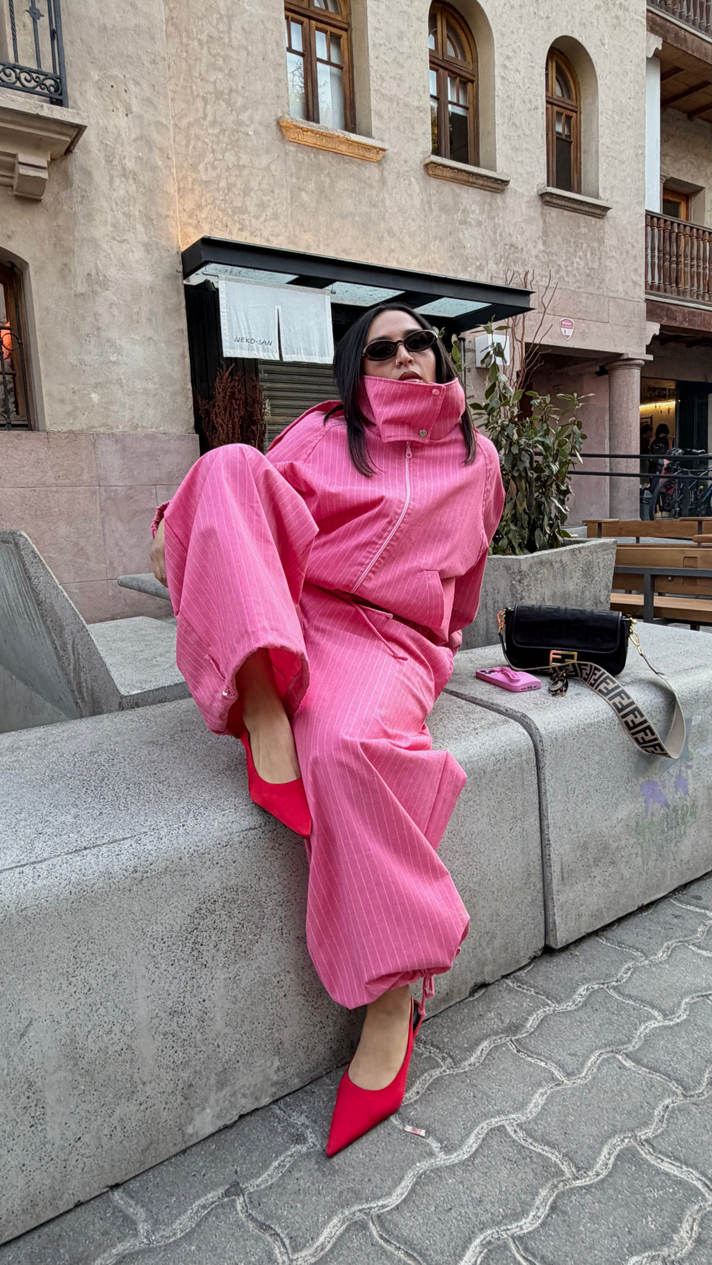 BOMBER OVERSIZE LOVE IS LOVE