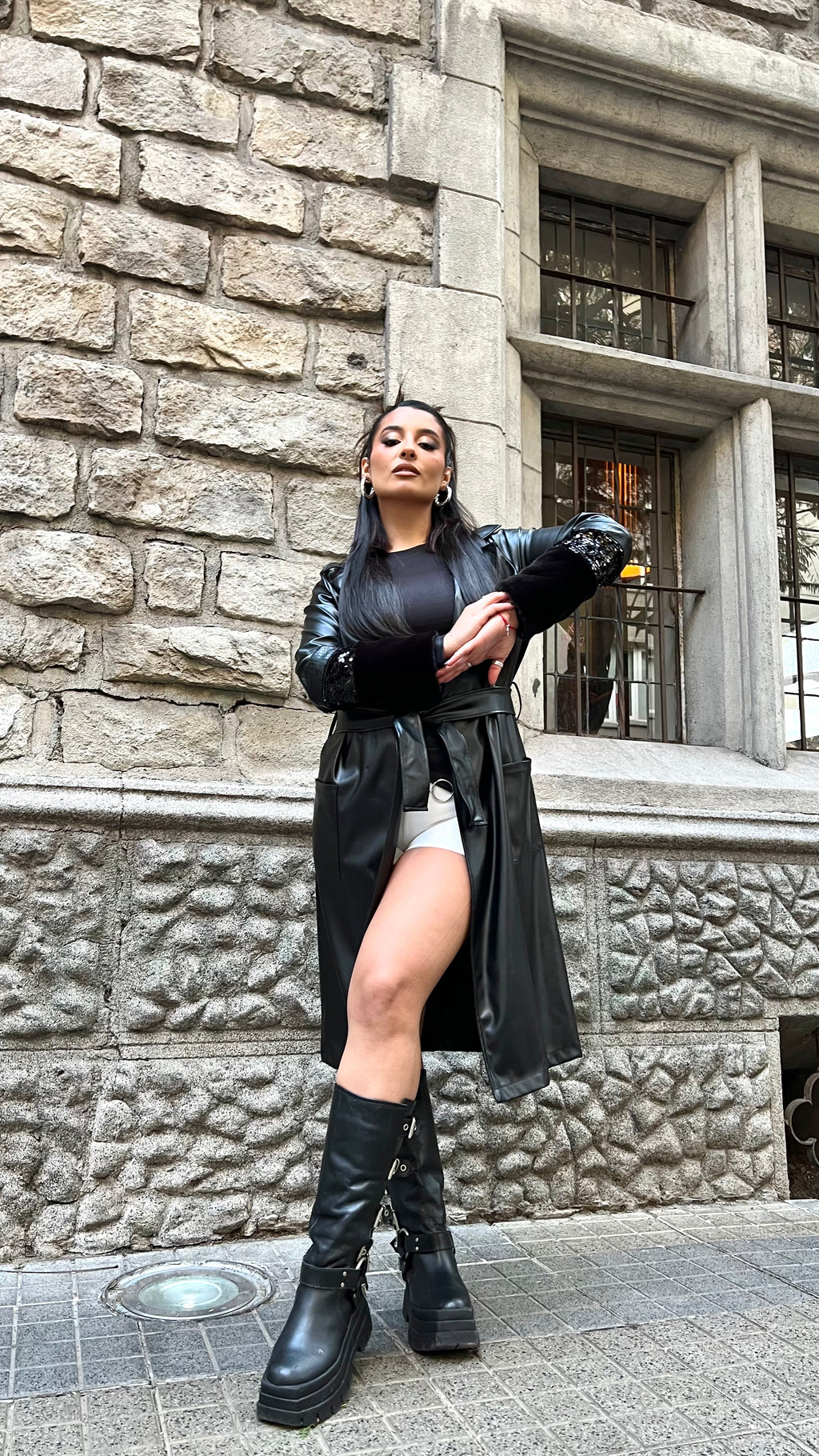 TRENCH ECO CUERO EUPHORIA