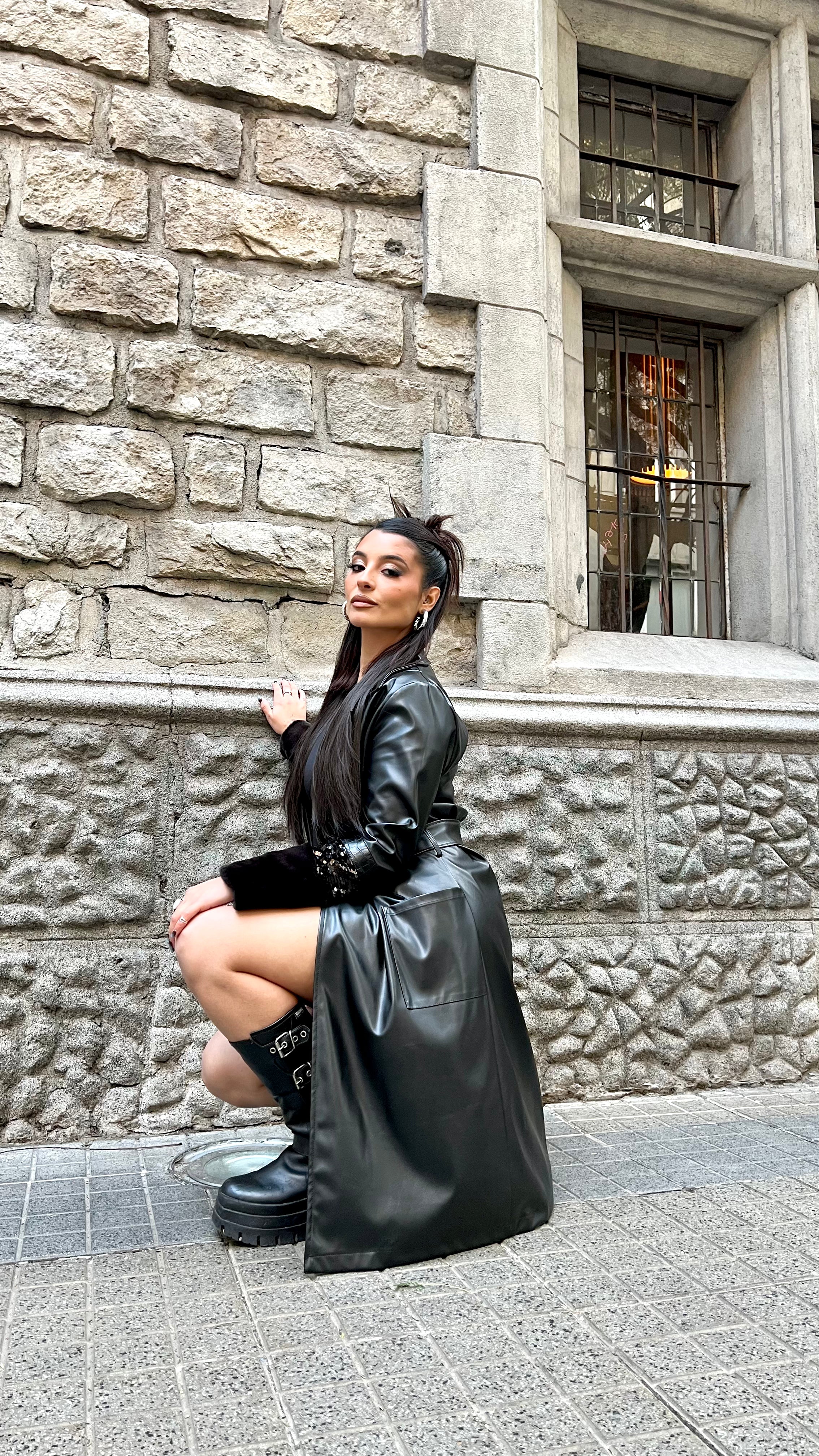 TRENCH ECO CUERO EUPHORIA