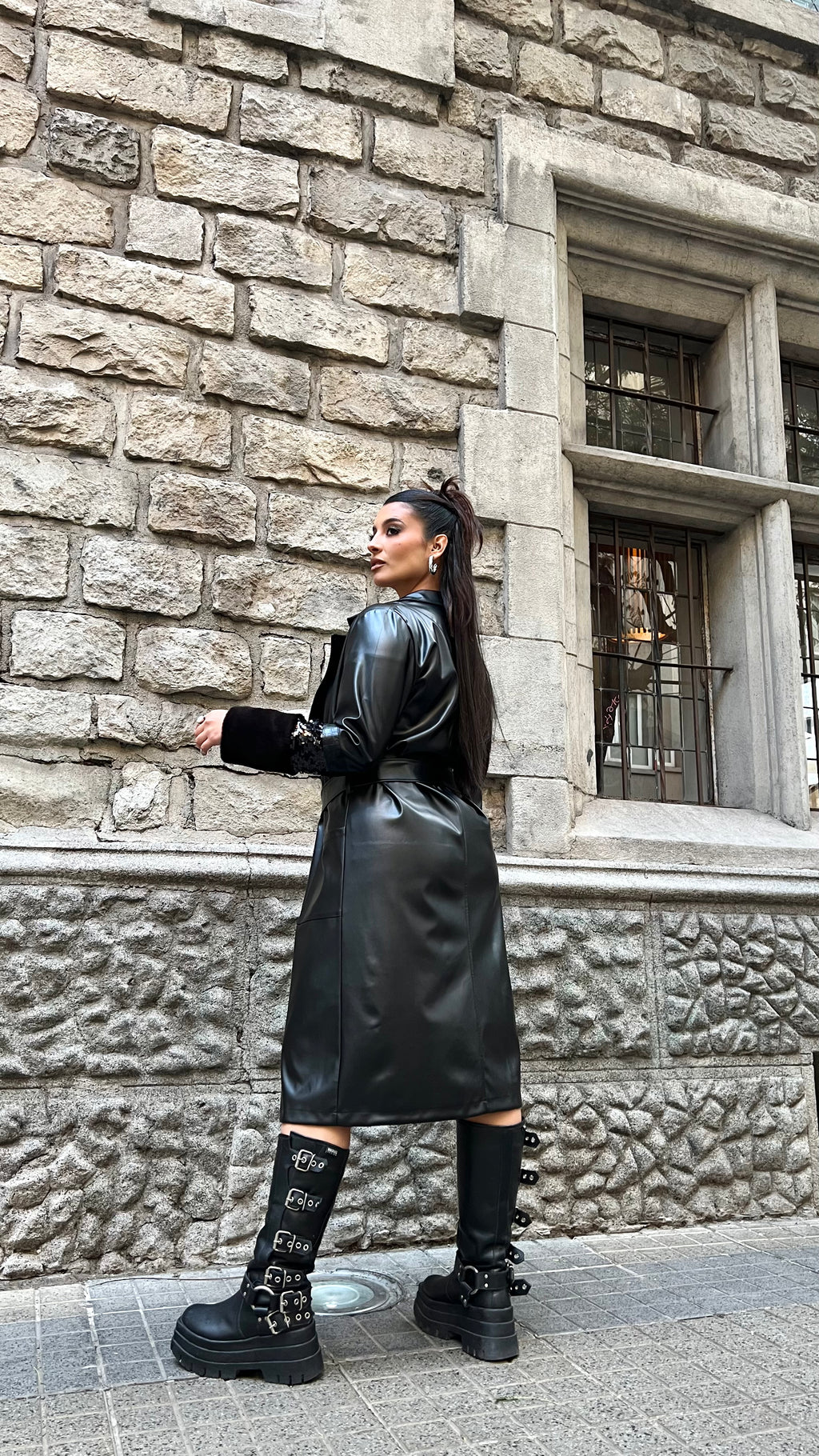TRENCH ECO CUERO EUPHORIA